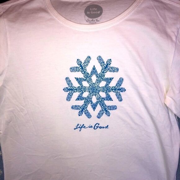 Life Is Good Tops - Nwot Womens Medium Life Is Good LS Crusher Shirt